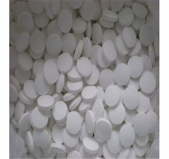 Trattamento delle acque, Prodotti chimici disinfettati, 8-30 5-8 Mesh, Polvere granulare al 90%, Compresse, Cloro, Acido tricloroisocianurico, TCCA