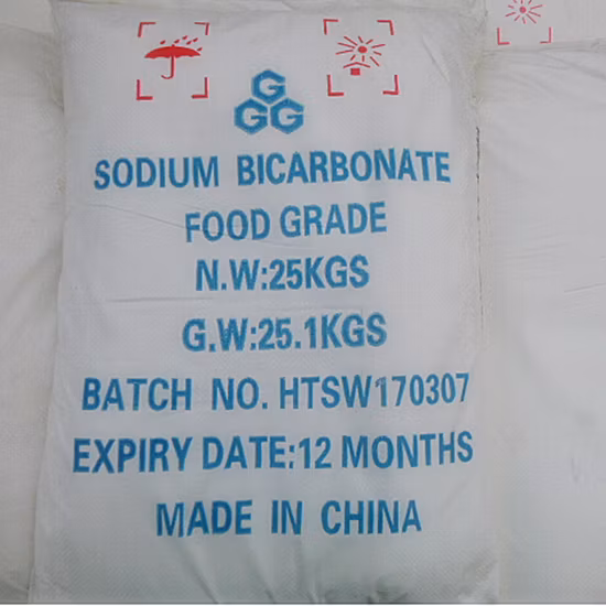 Bicarbonato di sodio puro al 99% per neutralizzare acidi e basi